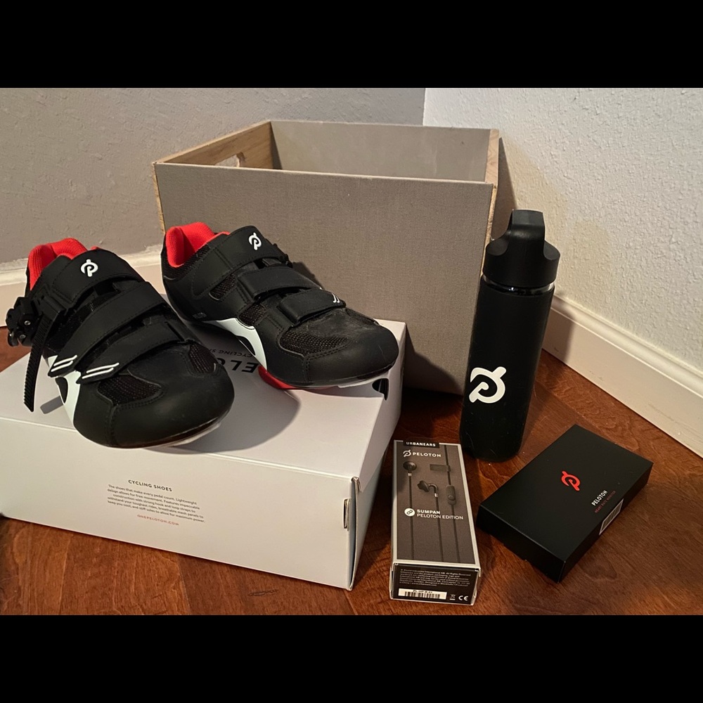 Peloton shoes and accessories